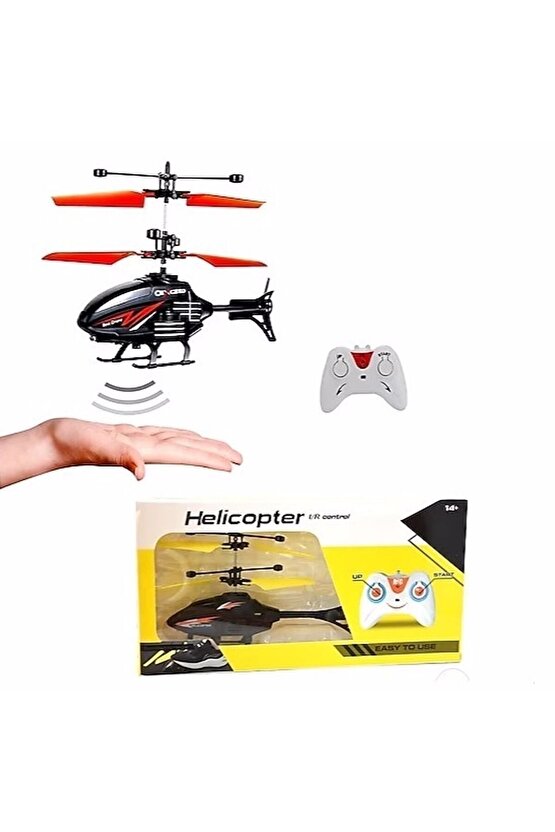 El Sensörlü Kumandalı Uçan Helikopter Şarjlı Mini Drone