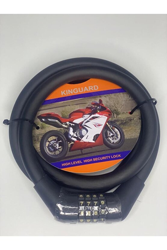 Kınguard 3015 Şifreli Motosiklet Kilidi Numaralı-şifreli