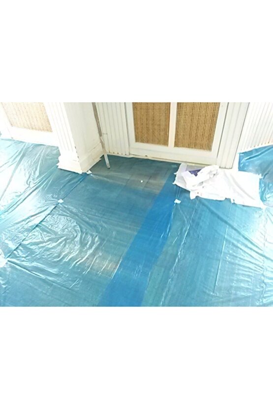 10 M2 - 2 Adet Kalın Zemin Eşya Boya Badana Koruma Örtüsü Branda