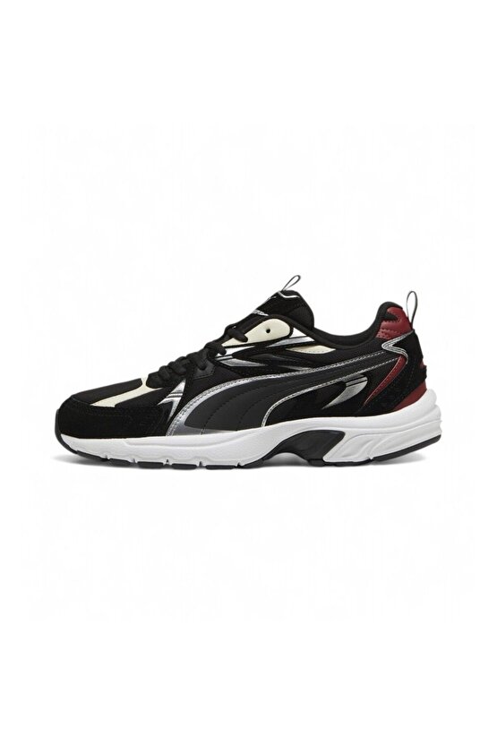 Milenio Tech Suede Unisex Siyah Spor Ayakkabı