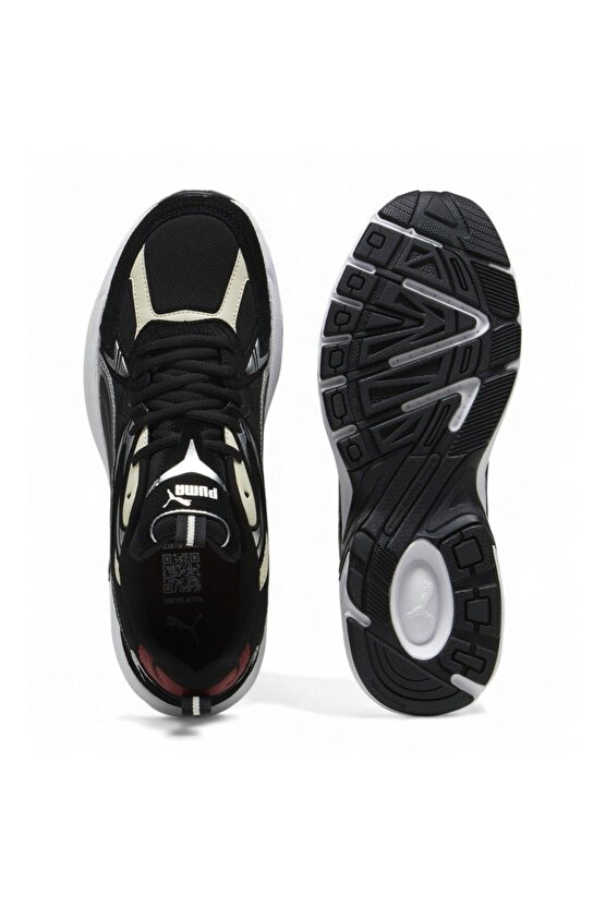 Milenio Tech Suede Unisex Siyah Spor Ayakkabı