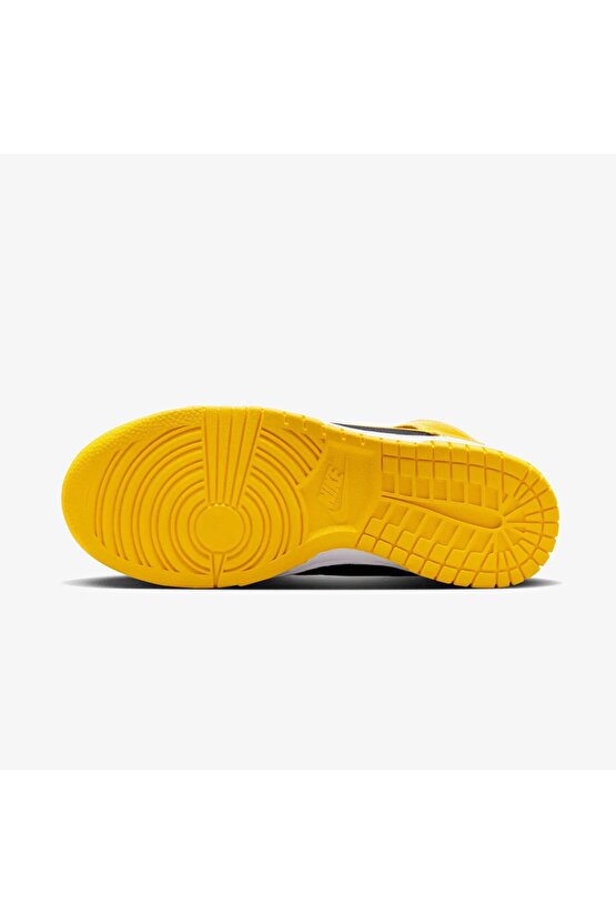 Dunk High Kadın Sarı Sneaker Ayakkabı