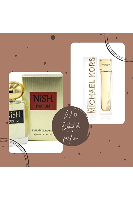 Nish Parfum W-13 Extrait De Parfum 50ml Oriental-sexy Amber