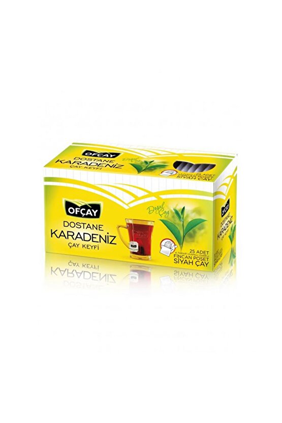Bardak Dostane Bergamotlu Siyah Çay 2 gr X 25 Ad