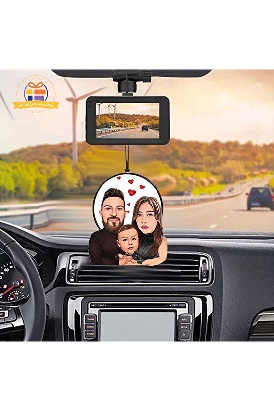 Araba Dikiz Ayna Süsü Karikatür (DİĞER MODELLER IÇİN YANA KAYDIR)