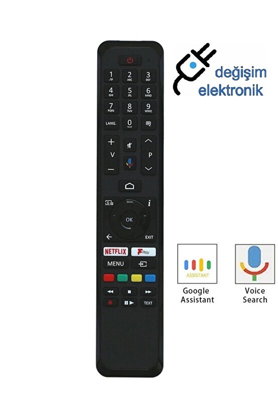 Jvc Lt-55va3005t Android Led Tv Kumandası Ses Komutlu