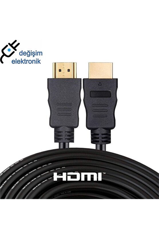 10 Metre 3d Full Hd Hdmi Tv Uydu Alıcısı Kablosu