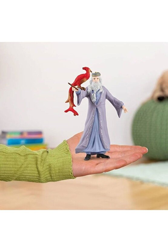 42637 001  - Albus Dumbledore ve Fawkes - Harry Potter Serisi +3 yaş