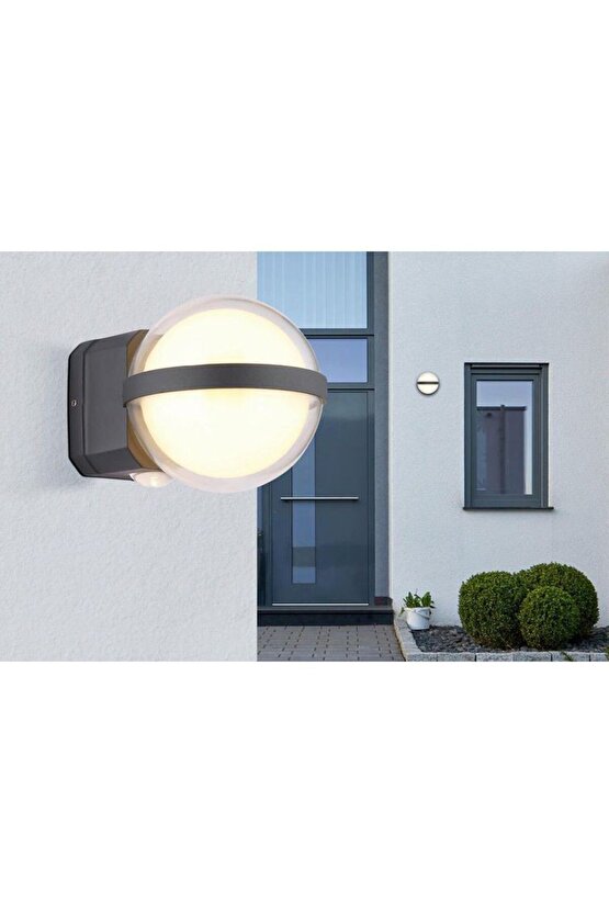 12 Watt, 3200K, 3 Işık Yönlü, Elektrikle Çalışır, Modern Tasarım İç ve Dış Mekan Aplik, Led Aplik