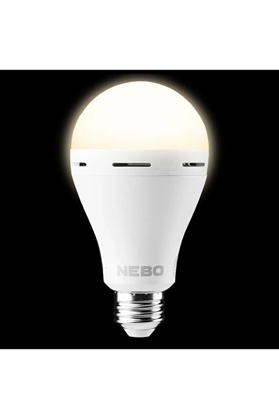 4 Adet Elektrik Kesilince de Çalışan 9 Watt Led Ampul, Kendini Şarj Eden E27 Duy Kaliteli Led Ampul
