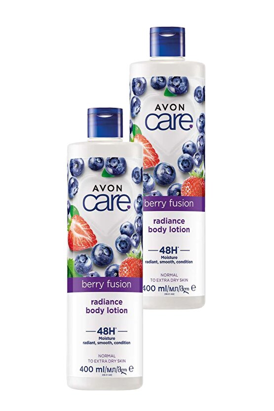 Care Yaban Mersini Ve Çilek Özlü El, Vücut Kremi 400 Ml. Ikili Set