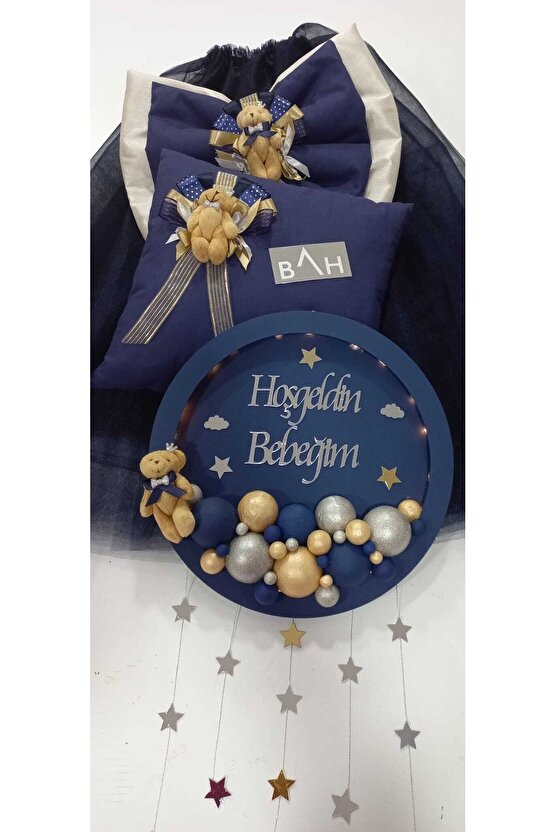 Yenidoğan Bebek Hastane Odası Süsleme Seti