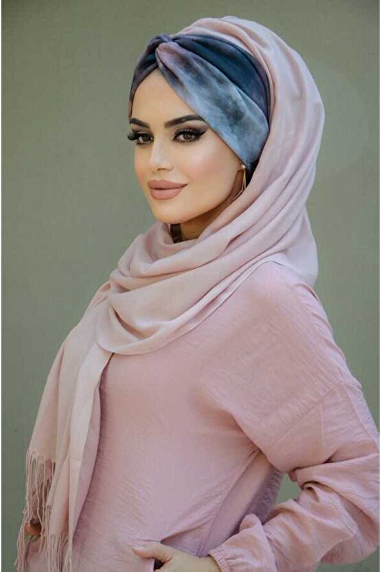 Pudra Burgu Hazır Şal - 50603