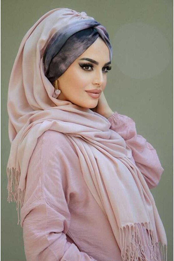 Pudra Burgu Hazır Şal - 50603