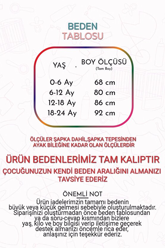 Welsoft Peluş Fermuarlı Kışlık Unisex Kız Erkek Bebek Uyku Tulumu Bebek Tulumu Çocuk Tulumu Kostümü