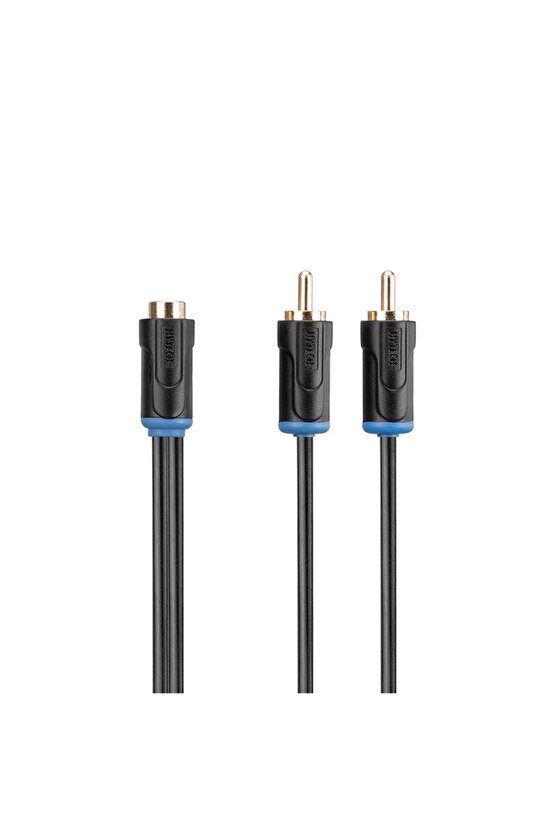 Hy-b105 0.3m Stereo F To 2 Rca M Kablosu