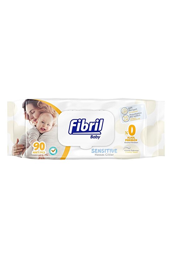 Baby Sensitive Islak Bebek Havlusu 90 Lı,sensitive