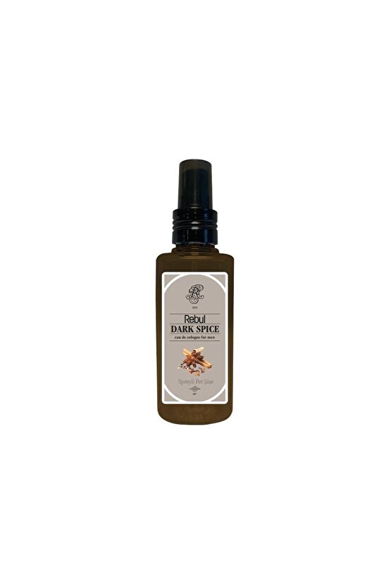 Spreyli Pet Şişe Kolonya 125 ml - Dark Spice