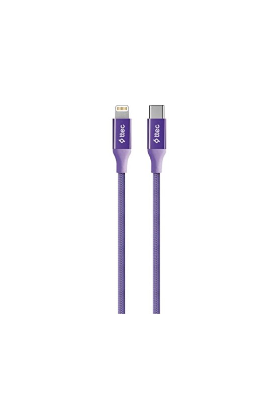 Alumicable Usb-c - Lightning Hızlı Şarj Kablosu 150cm 2dk41mr,mor