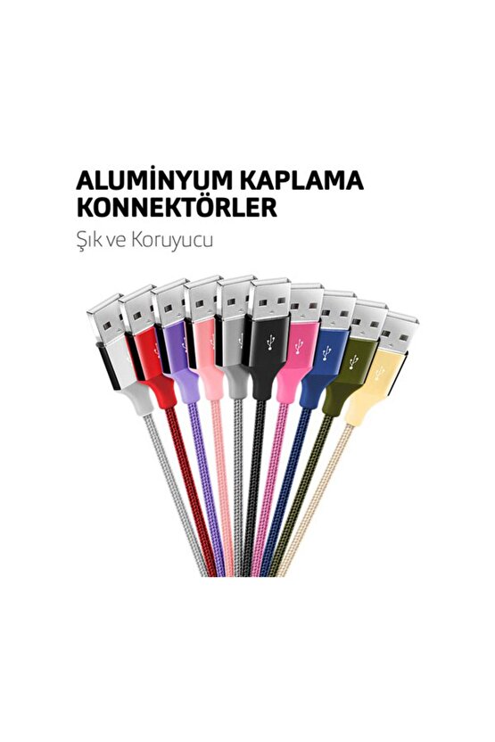 Tec Alumicable Iphone Şarj Kablosu 2dk16a,altın