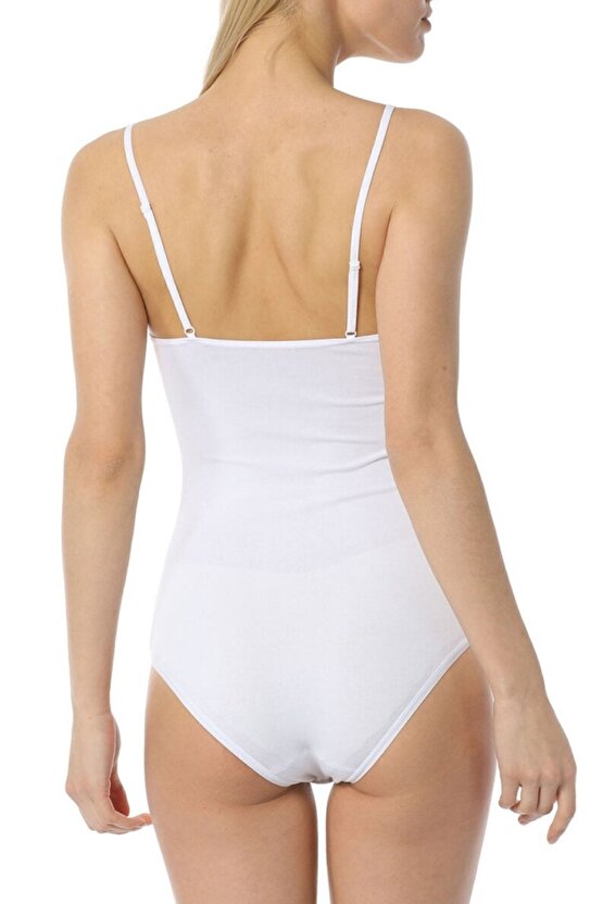 Imer Kadın Çıtçıtlı Body Ip Askılı Modal Imer9251