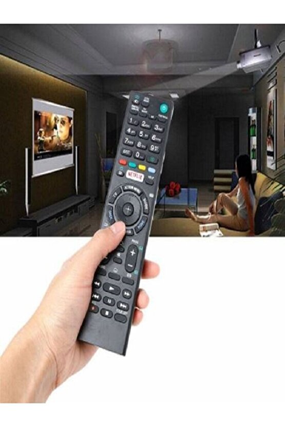 Sony KDL-65W858C Smart Led Tv Uyumlu Kumanda