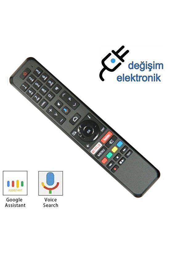 Vestel 50ua9600 4k Android Tv Kumandası Ses Komutlu