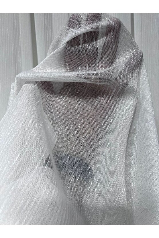 Elegant Bambu Sımlı Keten Şantuk Tül Perde 13sik Pıle Kirişmaz Ütü Istemez ( Yeni Ürün)