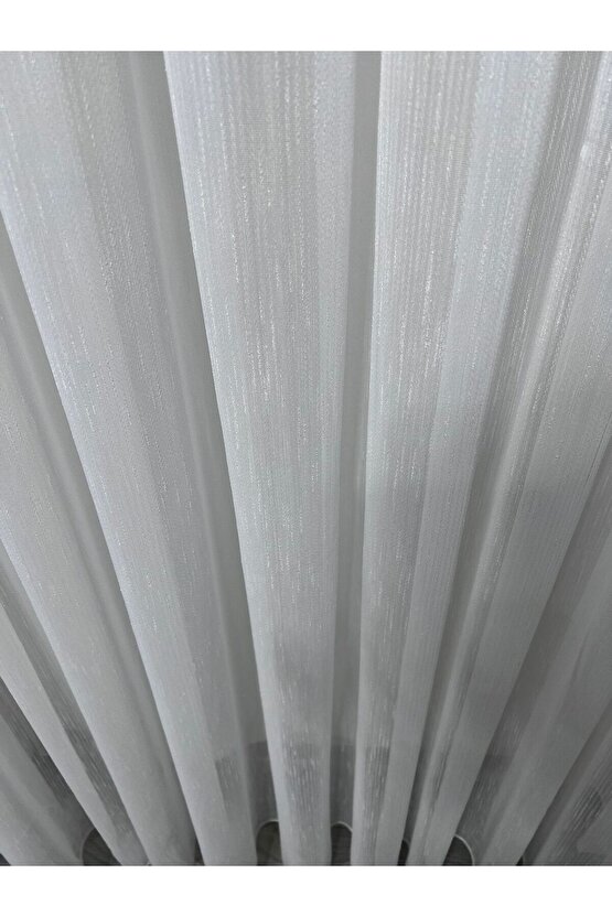 Elegant Bambu Sımlı Keten Şantuk Tül Perde 13sik Pıle Kirişmaz Ütü Istemez ( Yeni Ürün)