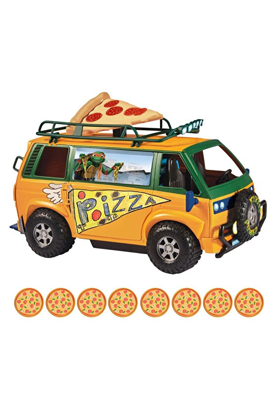 Tmnt Ninja Turtles Mutant Mayhem Karavan Pizzafire Delivery Turtle Van