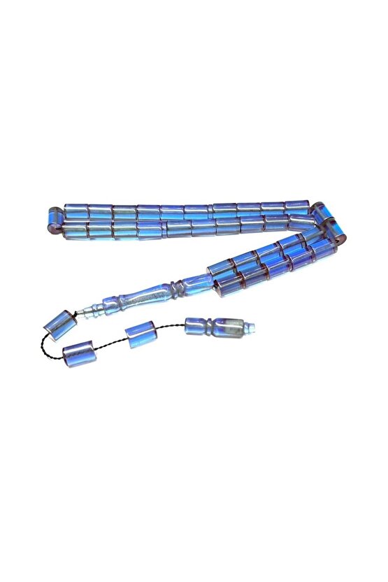 Kesme Model Usta İşi Sistemli 7-10mm Ateş Kehribar Tesbih