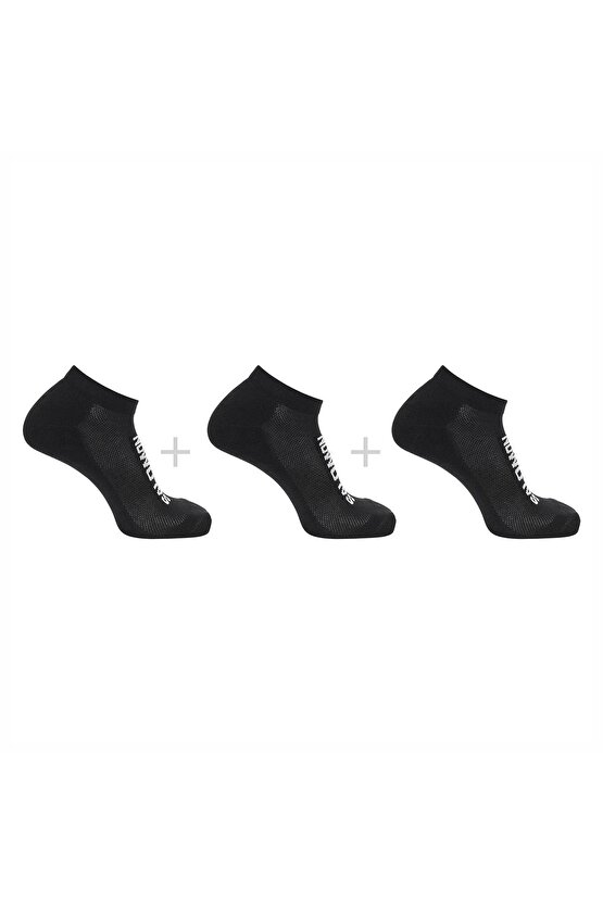 Everyday Low 3-pack Unisex Siyah Günlük Stil Çorap Lc2087000