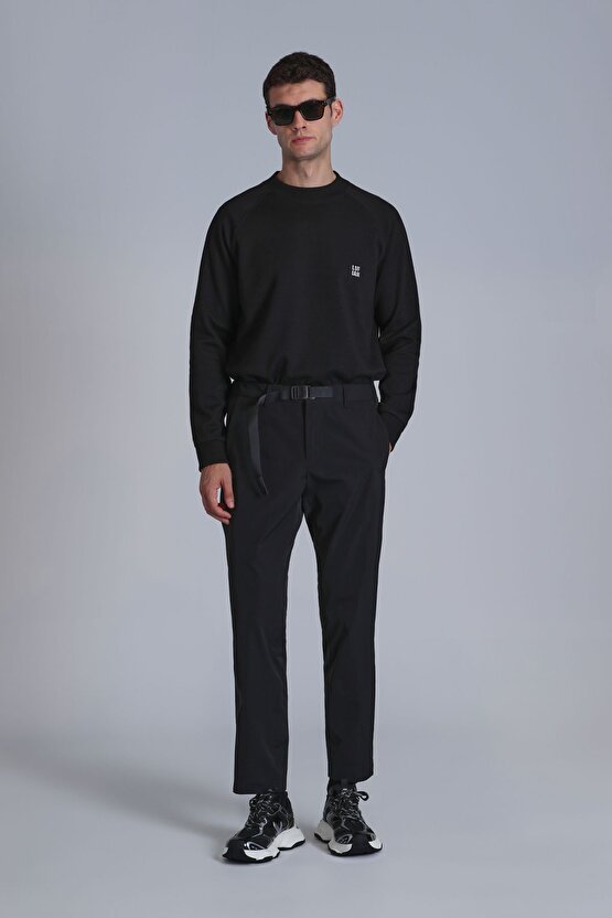 Grant Erkek Sweatshirt Siyah