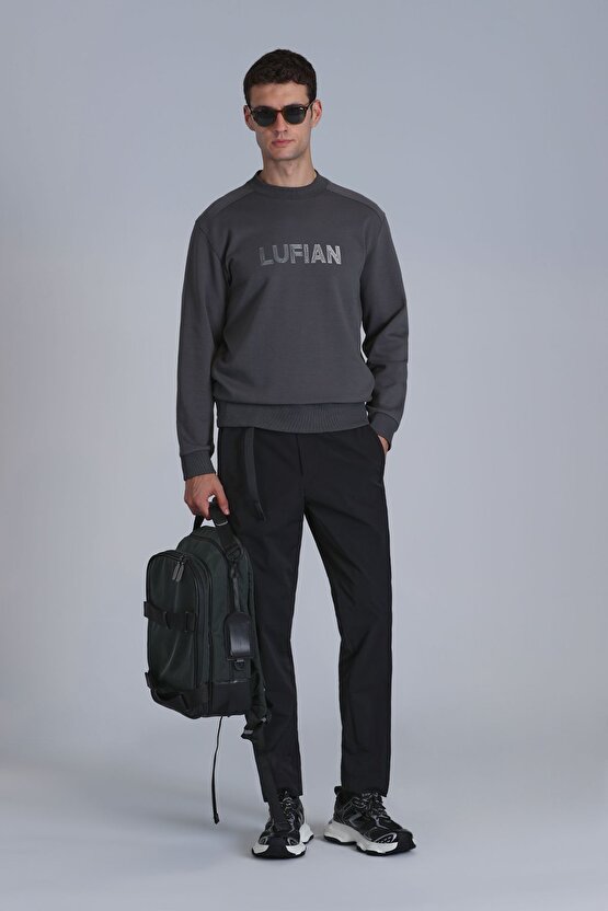 Luther Erkek Sweatshirt Haki