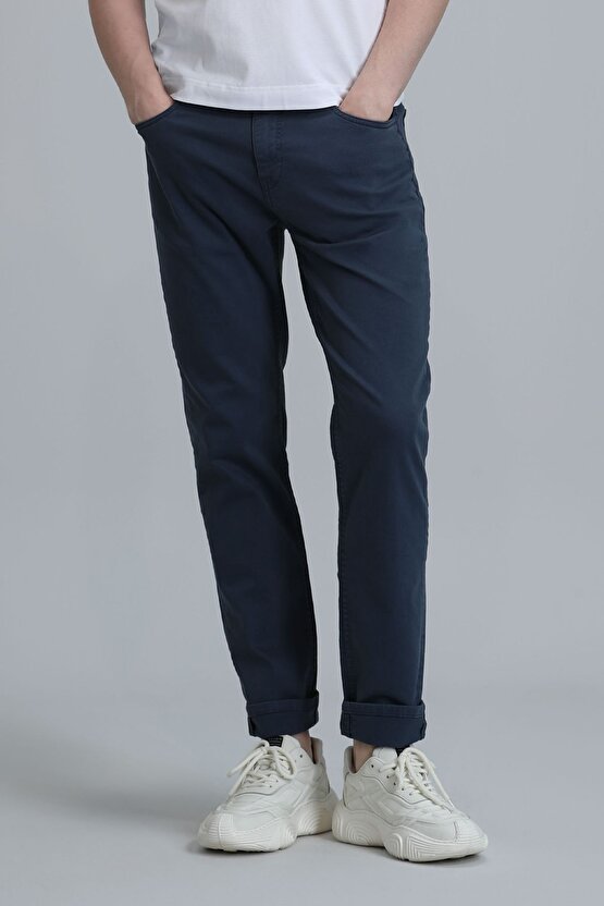 Helt Spor 5 Cep Erkek Pantolon Slim Fit Lacivert
