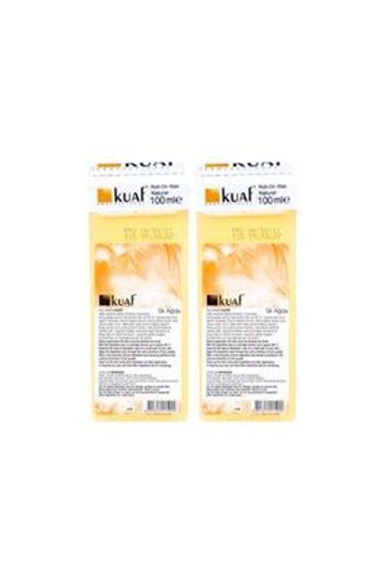 2 Adet Roll On Kartuş Ağda Naturel 100 ml X 2