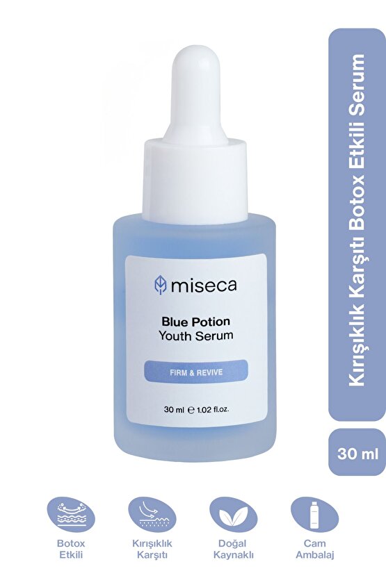 Blue Potion Kırışıklık Karşıtı Peptit Serum 30 ml | Argireline Kafein