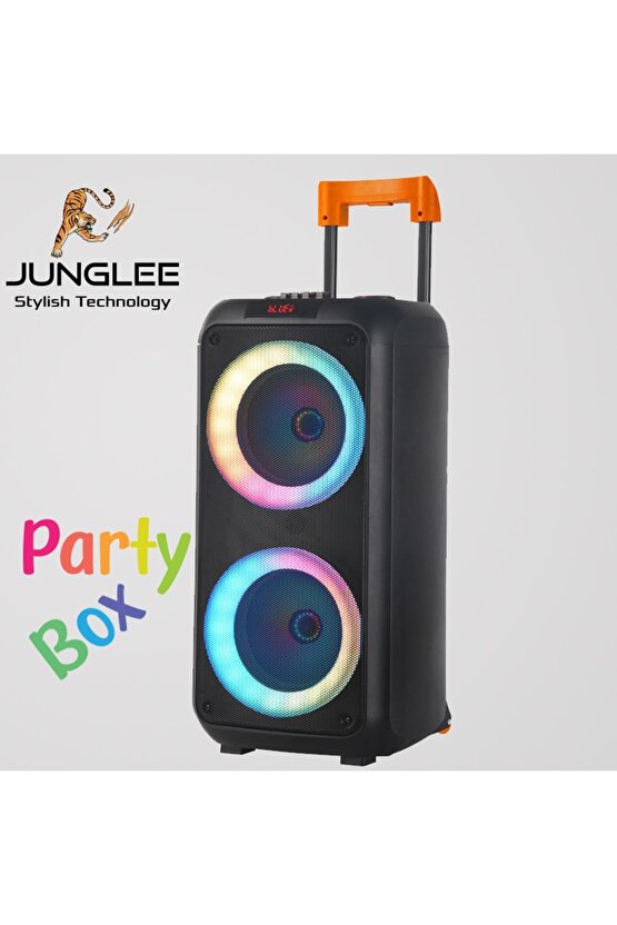 NDR-1096 BÜYÜK BOY BLUETOOTH HOPARLÖR KABLOSUZ TEKERLEKLİ TAŞINABİLİR KABLOSUZ SPEAKER TOPLANTI ANFİ