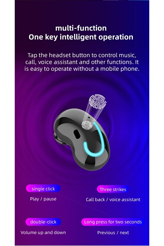 S6se Kablosuz Oyuncu Kulaklığı Tws Bluetooth V5.0 Earbuds Kulaklık Müzik Film Video Spor