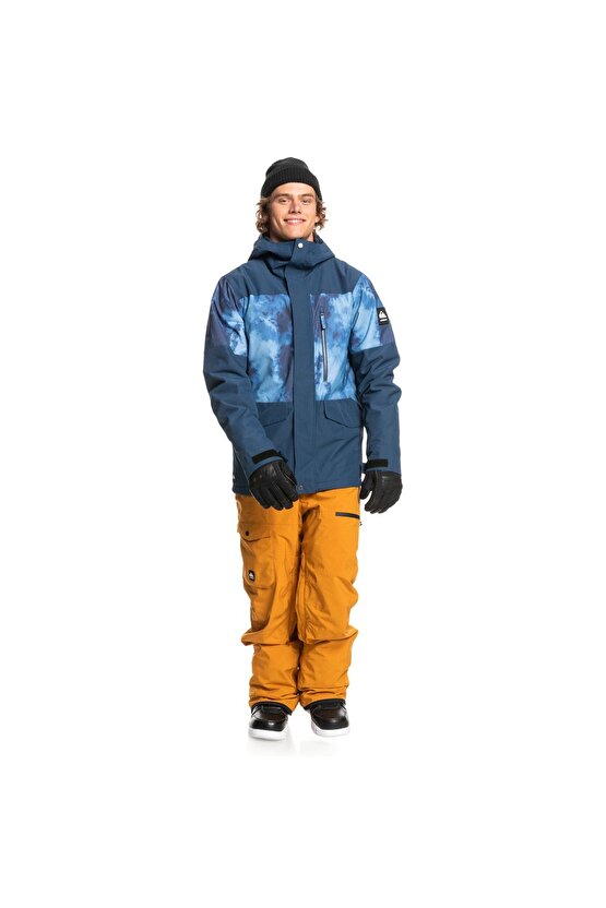 Mission Printed Block Jk Erkek Çok Renkli Outdoor Ceket Eqytj03339-bsn2