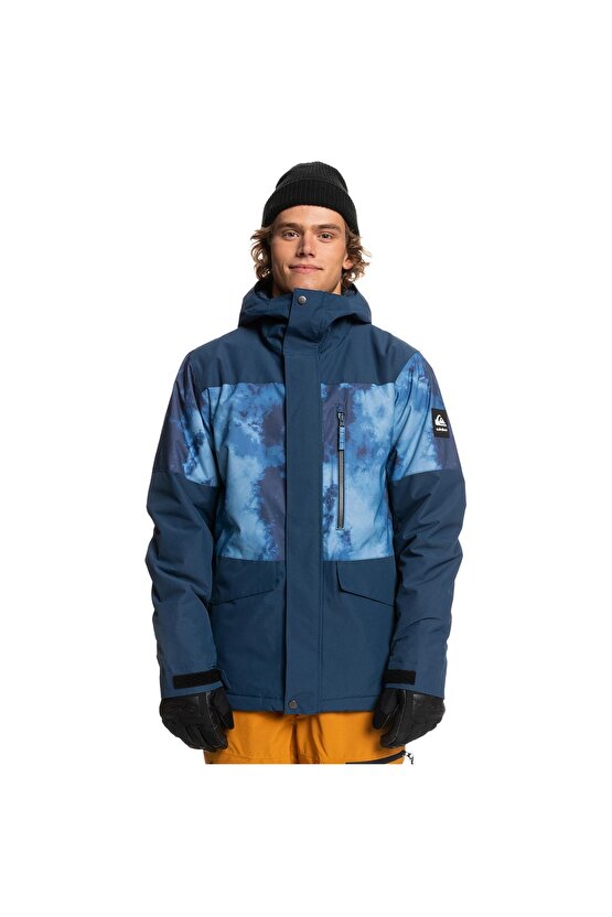 Mission Printed Block Jk Erkek Çok Renkli Outdoor Ceket Eqytj03339-bsn2