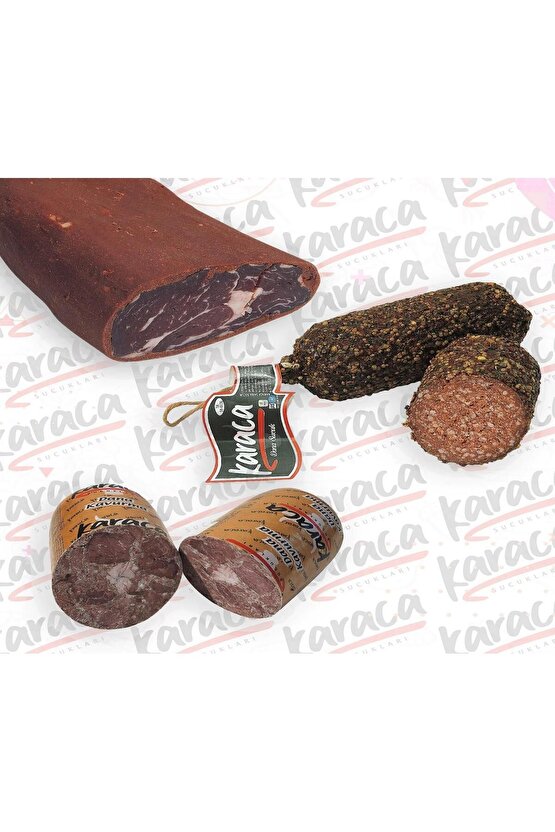 Osmanlı Sucuk 1000 gr Antrikot Pastırma 1000 gr Blok Dana Kavurma 1000 gr