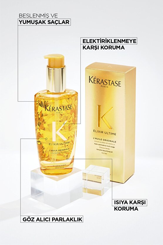 Elixir Ultime Lhuile Originale Parlaklık Veren Saç Bakım Yağı 100 ml