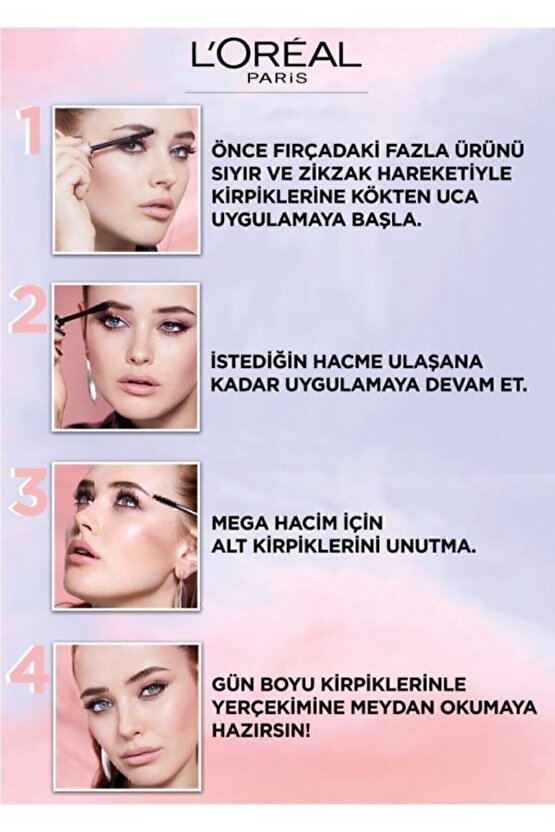 L’oréal Paris Air Volume Mega Hacim Veren Maskara - Siyah