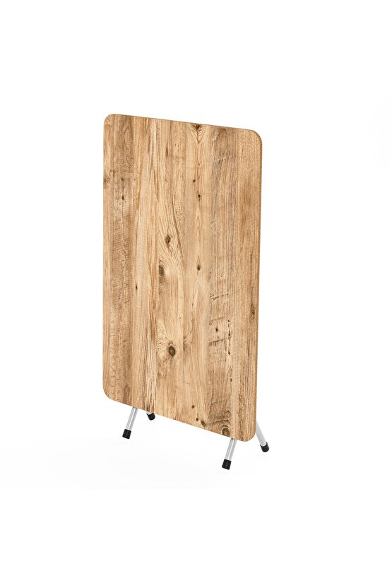 60x90 Atlantik Çam Katlanır Masa Ve 4 Adet Sandalye Seti 1126