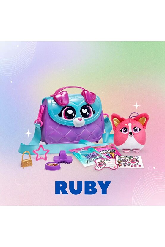 Glam Buddies Sürpriz Köpek Yavrusu - Süpriz Köpek Yavrusu - Peluş Glam Buddies - Puppy Purse