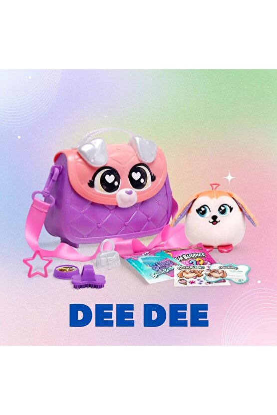Glam Buddies Sürpriz Köpek Yavrusu - Süpriz Köpek Yavrusu - Peluş Glam Buddies - Puppy Purse
