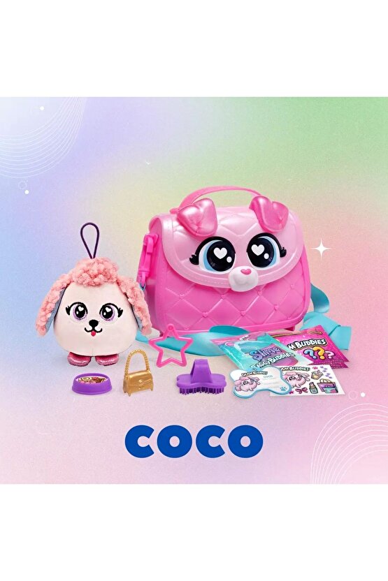 Glam Buddies Sürpriz Köpek Yavrusu - Süpriz Köpek Yavrusu - Peluş Glam Buddies - Puppy Purse