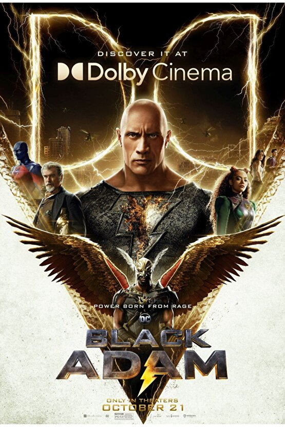 Black Adam (2022) 10 ( FOLYO ) - AFİŞ - POSTER-1781