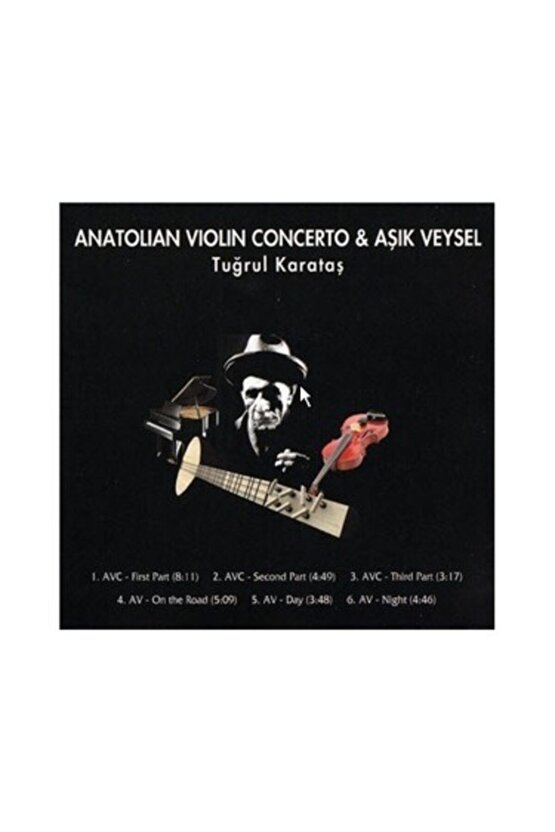 Cd - Tuğrul Karataş - Anatolian Violin Concerto & Aşık Veysel